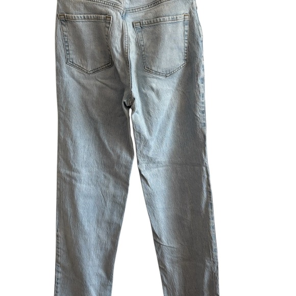 PacSun Stretch 90s Boyfriend Denim Jeans Sz 24 High Waist Straight Light Blue - Picture 3 of 9